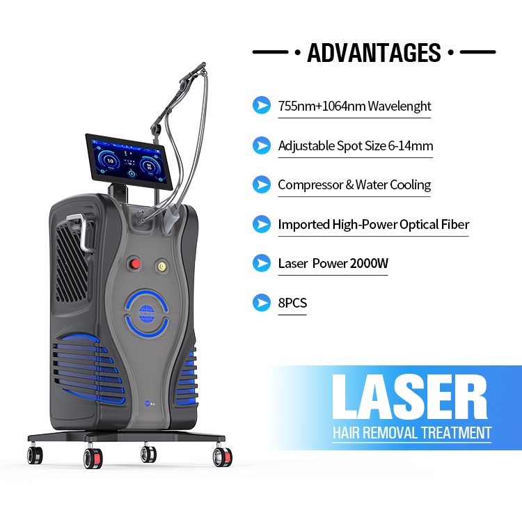 Alexander Laser hair removal machine
