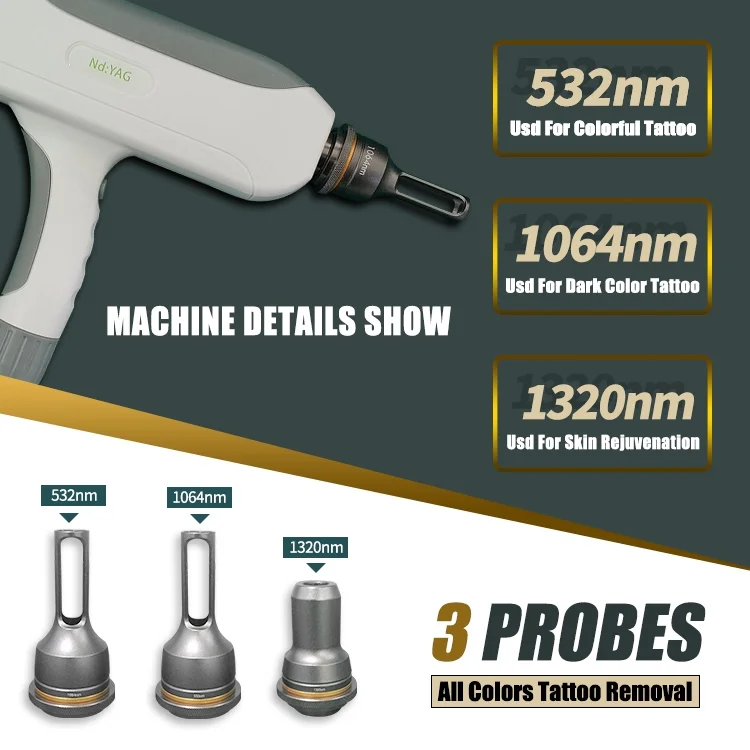 ND-YAG Laser Tattoo Removal Machine-7