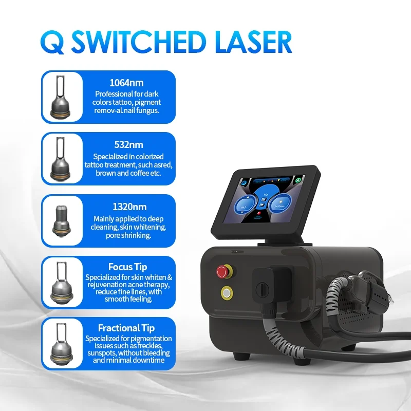 Mini Picosecond Laser Tattoo Removal Machine-6
